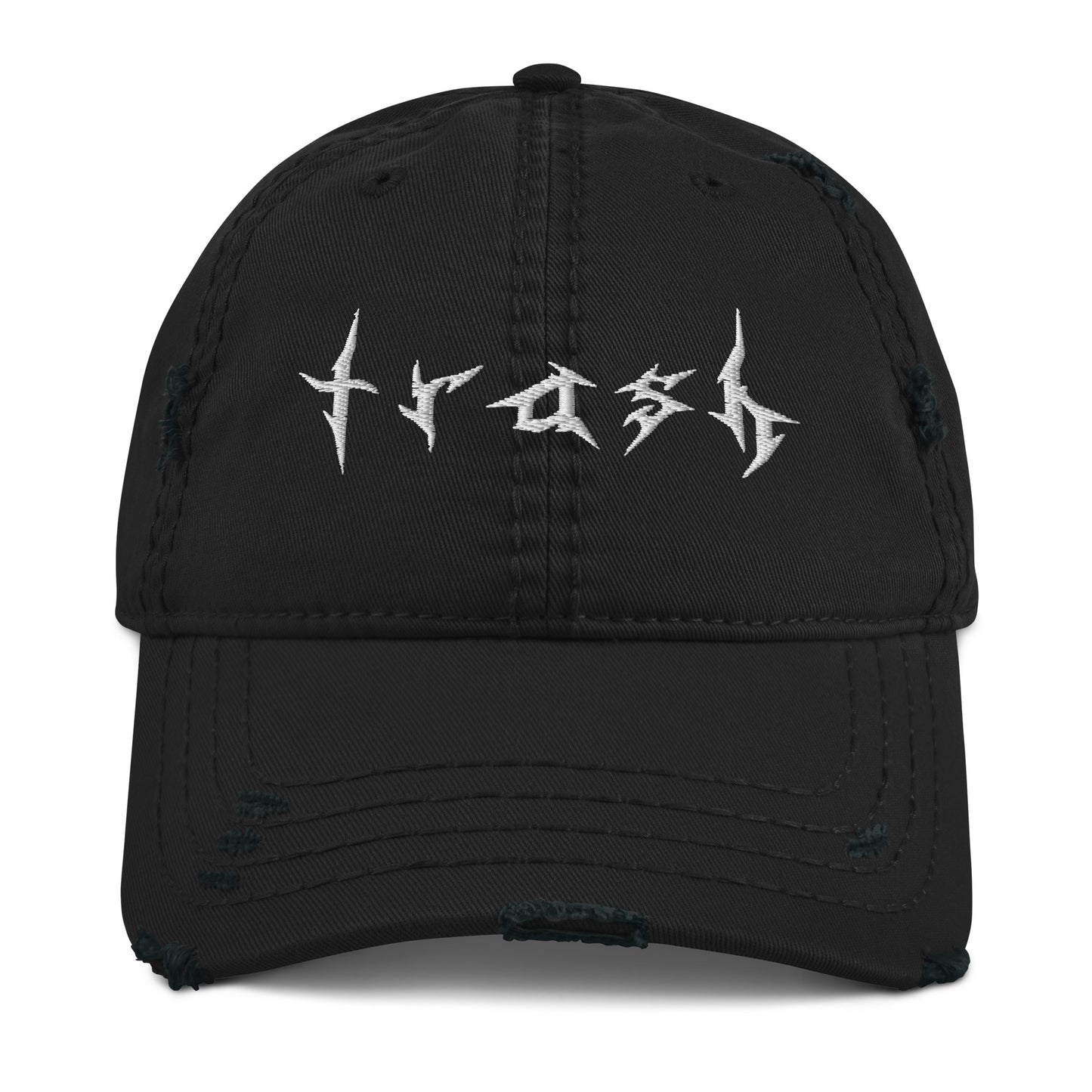 Fred Born Studio Crusty Hyena Unisex Graphic Tshirt Dark Aesthetic Gothic Trash cap