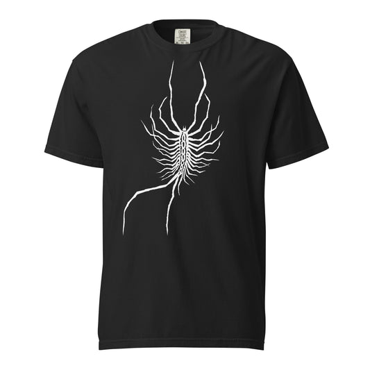 Fred Born Studio Crusty Hyena Unisex Graphic Tshirt Dark Aesthetic Gothic house centipede