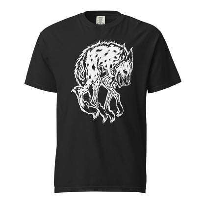 Fred Born Studio Crusty Hyena Unisex Graphic Tshirt Dark Aesthetic Gothic  hyena