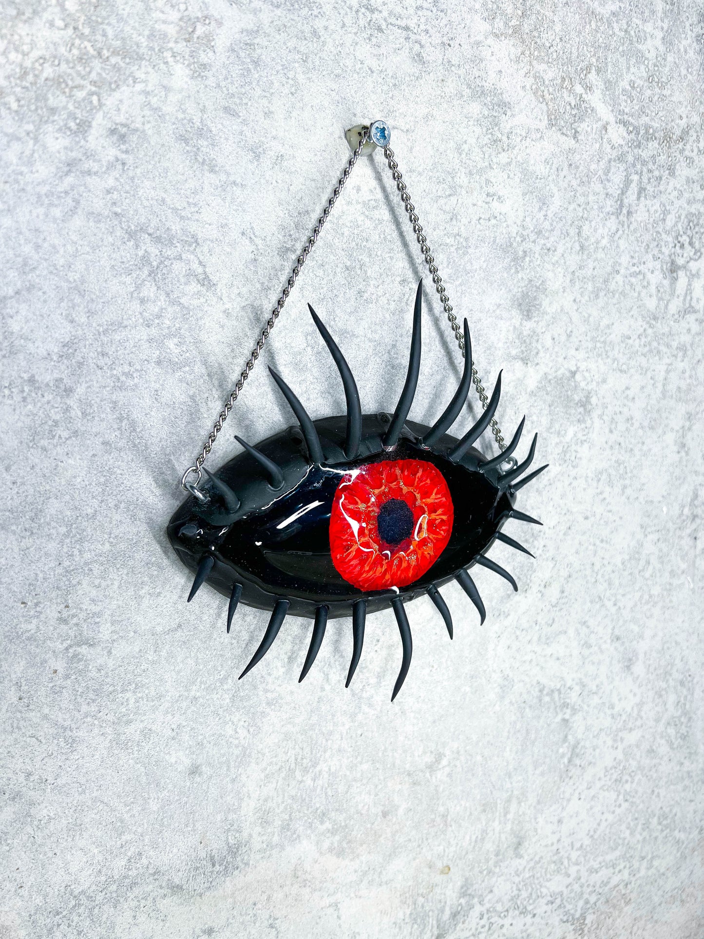 Red Third eye wall decoration