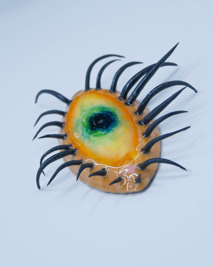 Yellowstone supervolcano inspired eye incense holder